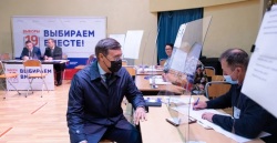 Валерий Фальков проголосовал на выборах в Государственную Думу