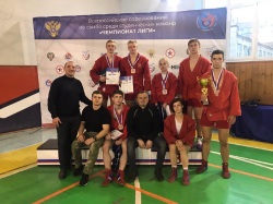 Самбисты НИУ МГСУ заняли третье место на «Чемпионате лиги»